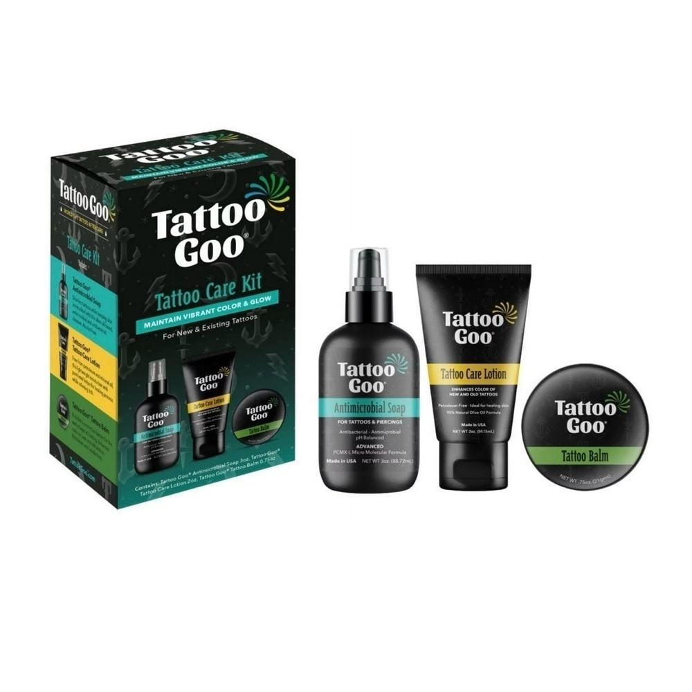 New Sealed Tattoo Goo. Tattoo Care Kit. Maintain Vibrant Color & Glow. NEW - Picture 6 of 7